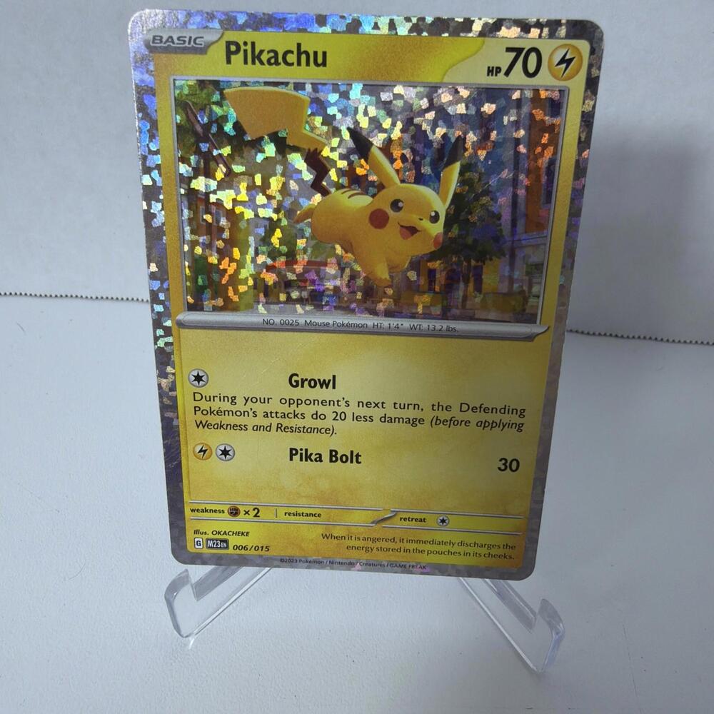 Pokémon‎ McDonalds 2023 Pikachu Holo 006/015 M23EN